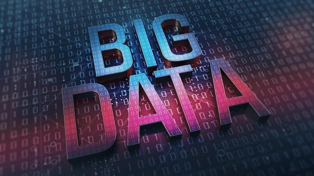 Rendering 3d codici di programma per big data speed