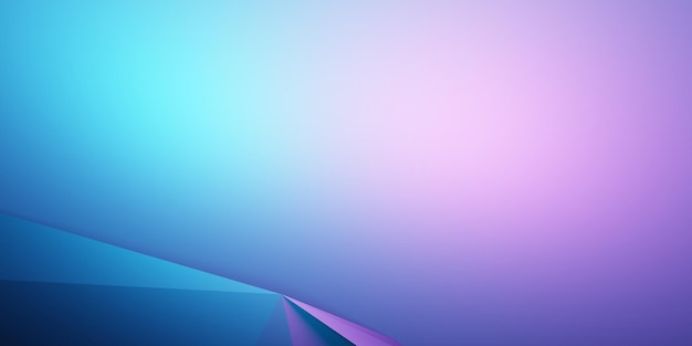 3d rendering of purple and blue abstract geometric background Scene for advertising