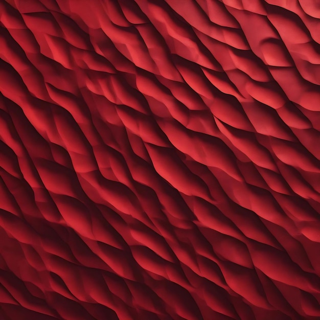3D-рендеринг красного текстурированного фона