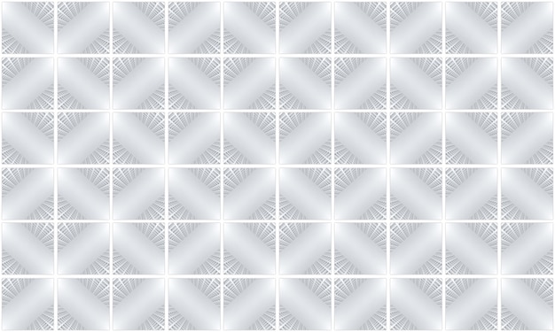 3d rendering. seamless gray modern square grid art pattern ceramic tiles design texture wall background.