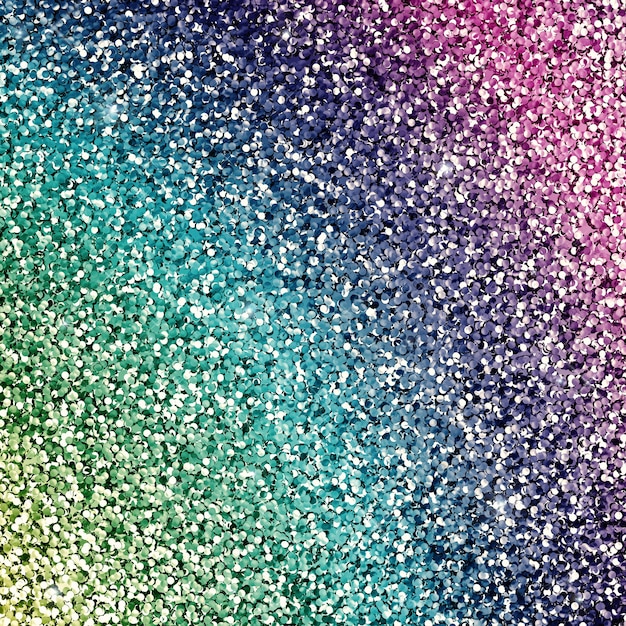 3d rendering shiny and luxury rainbow glitter background