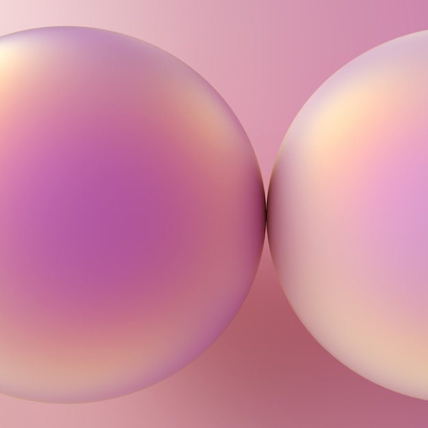 Фото 3d рендеринг сфера, 3d абстрактный фон