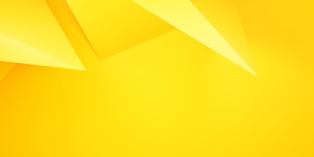 3d rendering of yellow abstract geometric background Flash sale banner advertising design