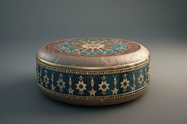 A 3D representation of a traditional Ramadan drum