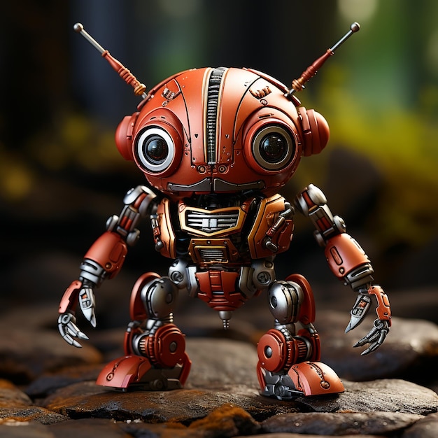3d robot ant