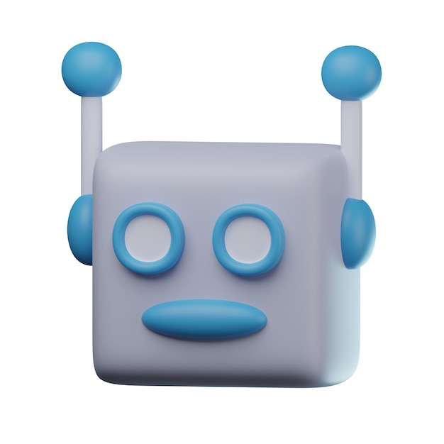 3d robot illustration