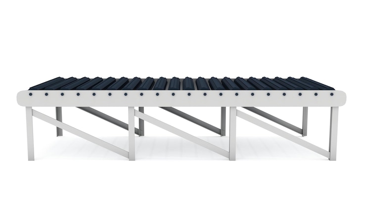 Photo 3d roller conveyor