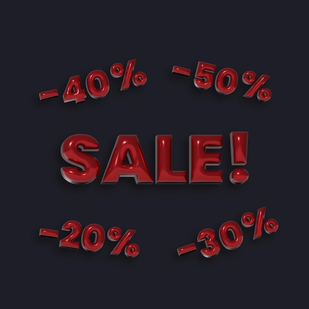 Photo 3d sale discount banner post