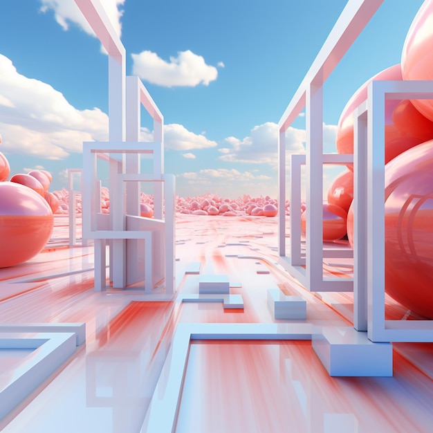 写真 3dシナリオの背景