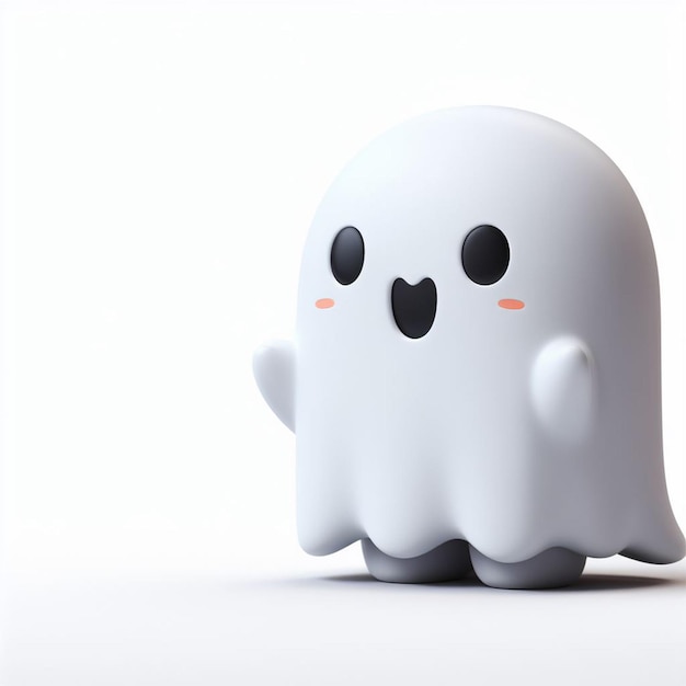 3D schattig Halloween spook