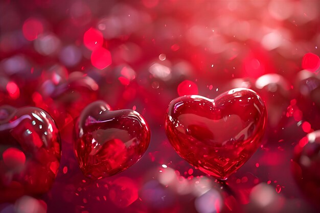 3D Seamless Valentine Day Valentines Day Background