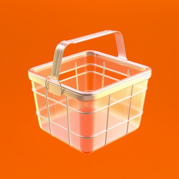 3d shopping cart