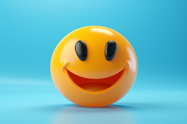 3D Smile Emoji