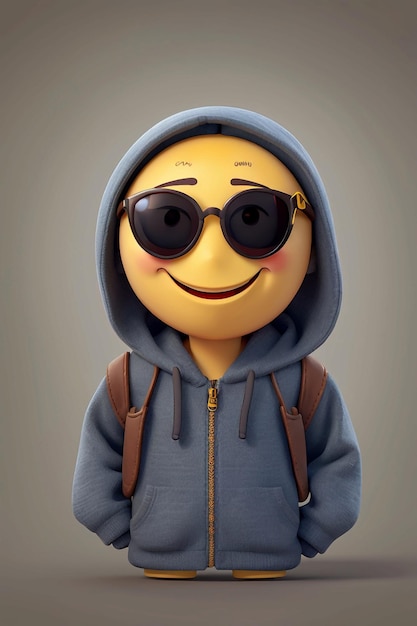 3d smiley emoji