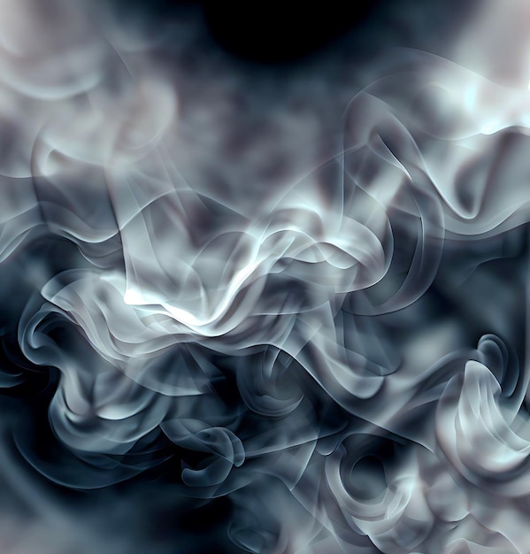 3D дымчатое облако эффект фона
