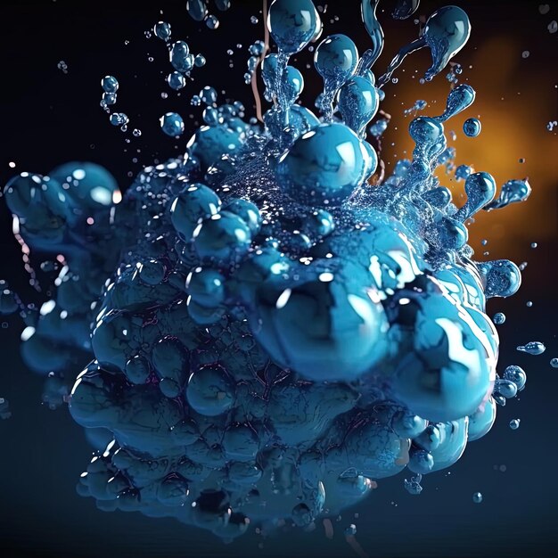 3d solid fluids animations stock footage from alf in the style of molecular