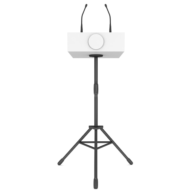 3d Speaker Podium on Tripod