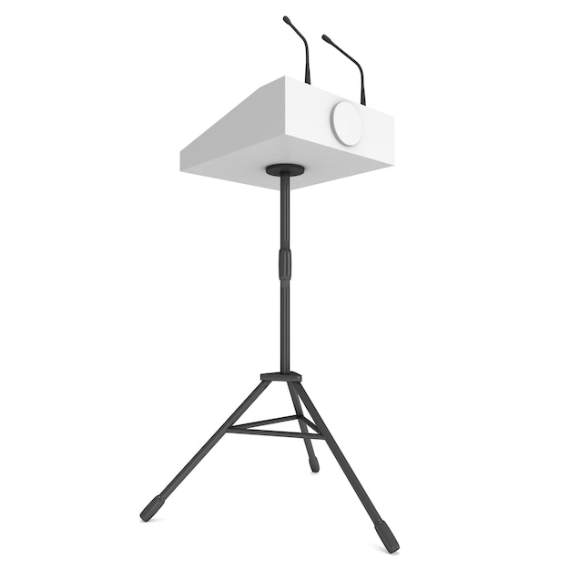 3d Speaker Podium on Tripod