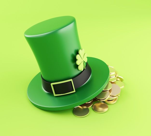 3d st. patrick's day hoed