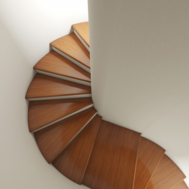 Photo 3d stair