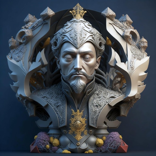 3d statue