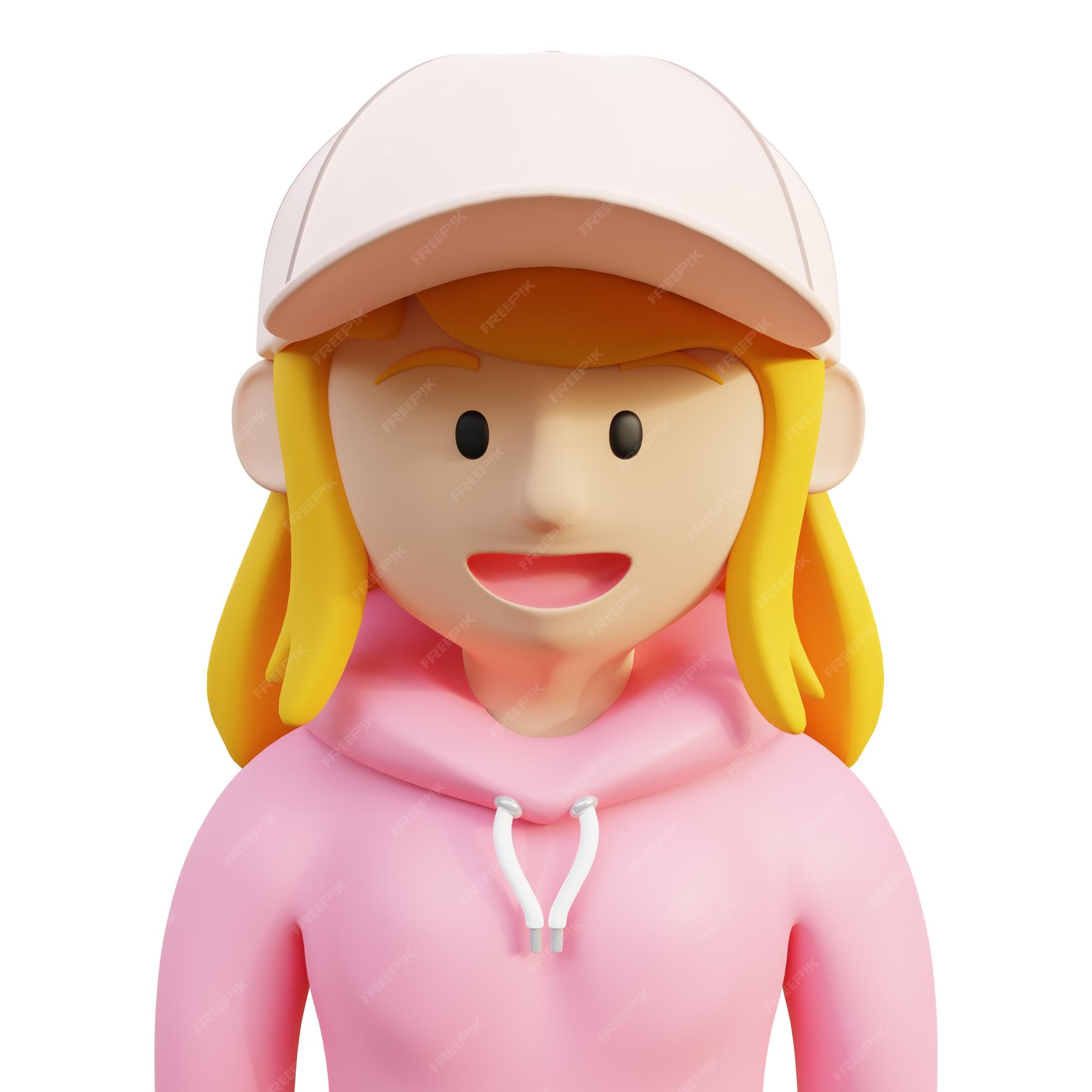 Avatar of a girl character in roblox