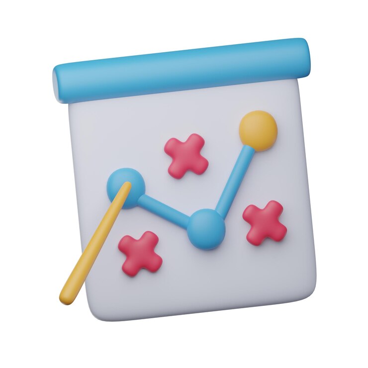 Photo 3d tactics illustration