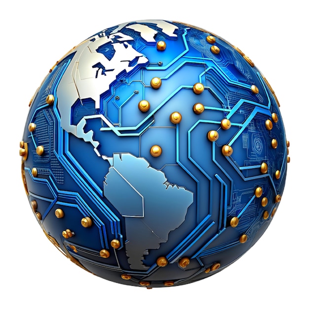 Foto tecnologia 3d rete mondiale concetto globale progettazione della comunicazione internet sfondo futuro