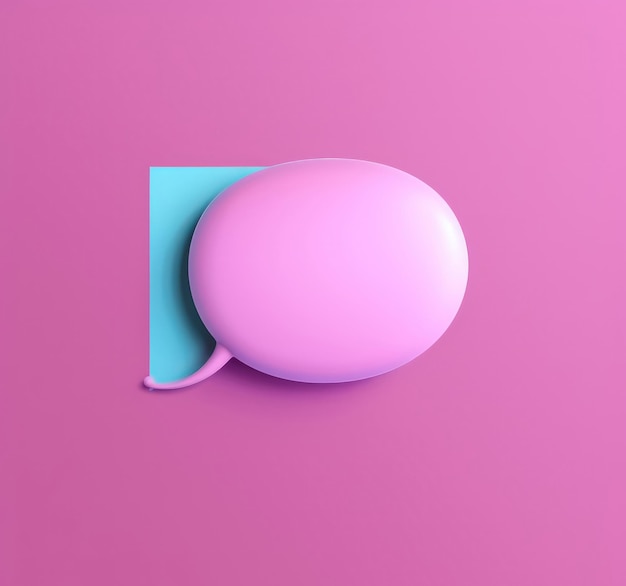 3d tekstballon