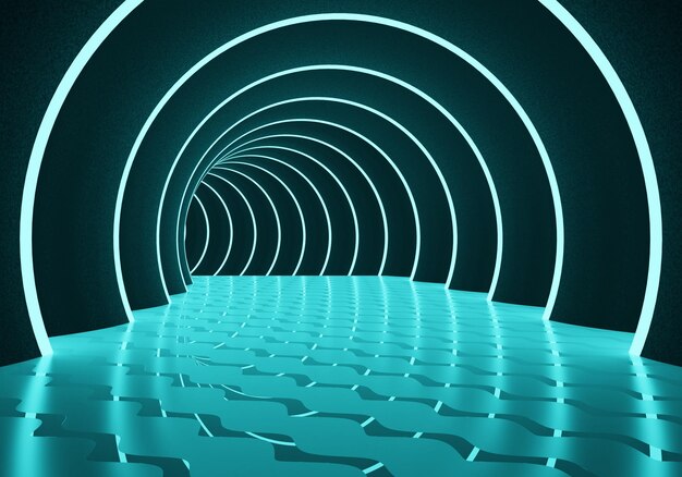 3d tunnel graphics royalty-free images