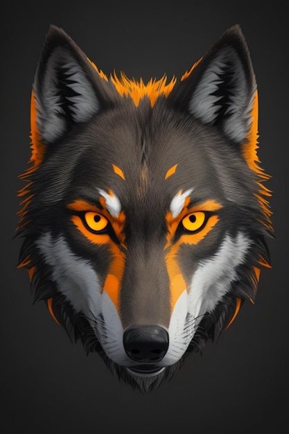 3D UltraRealistic Wolf Icon