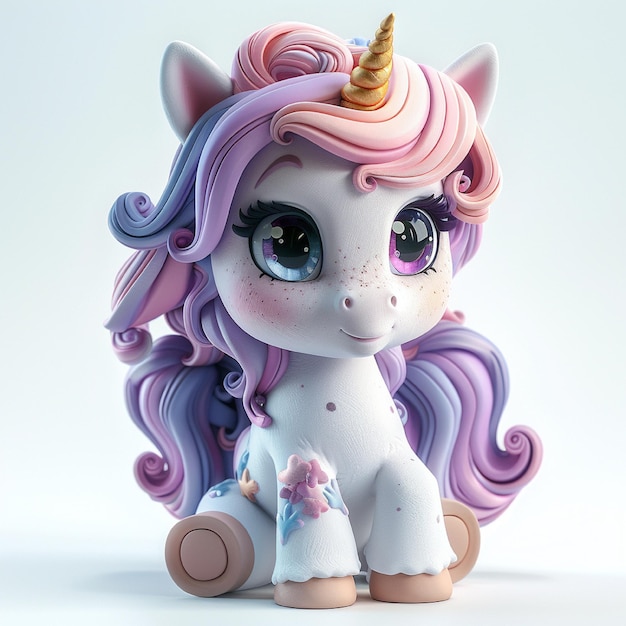 3D Unicorn Character