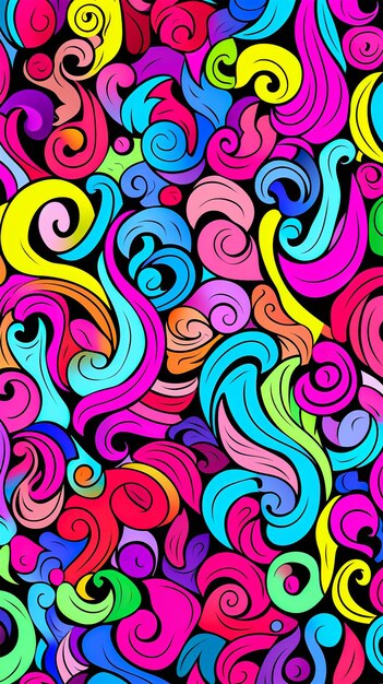 3d vector flat style draw colorful wave creative design