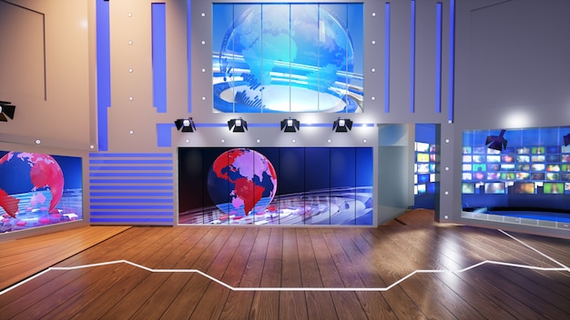 Новости 3D Virtual TV Studio, 3D иллюстрации