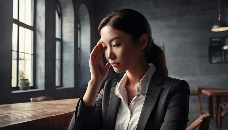 Photo 두통 해부학의 3d 시각화 일러스트레이션