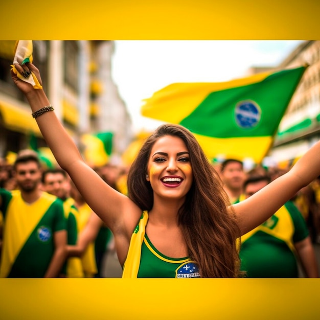3d vlag onafhankelijkheid van brazilië