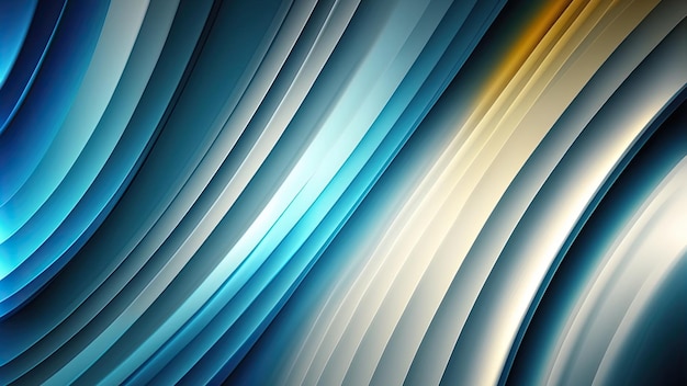 3d wallpaper abstract wavy background. Generative Ai