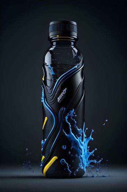 3D water bottle