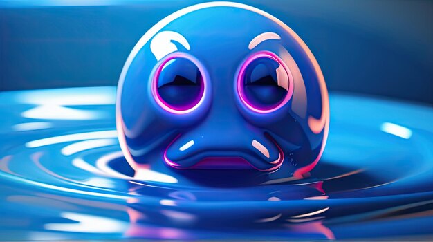 3D-water emoji