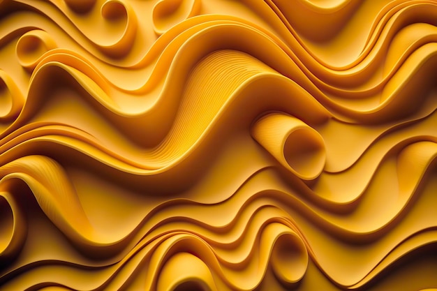 3d waves abstract background Plastic art Generative AIx9