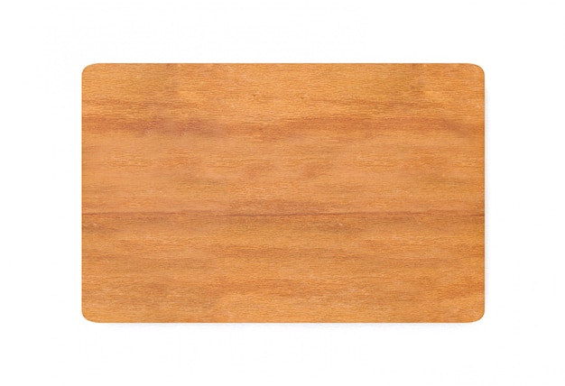 Foto 3d-weergave. rechthoek chopping butcher board houten