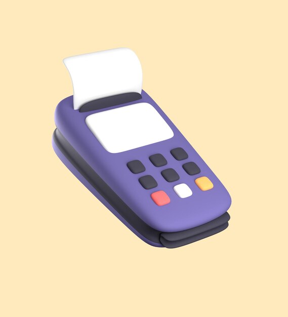 3D-weergave van elektronische girale betalingen en veilige transacties