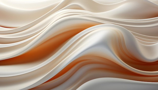 3d white golden abstract background