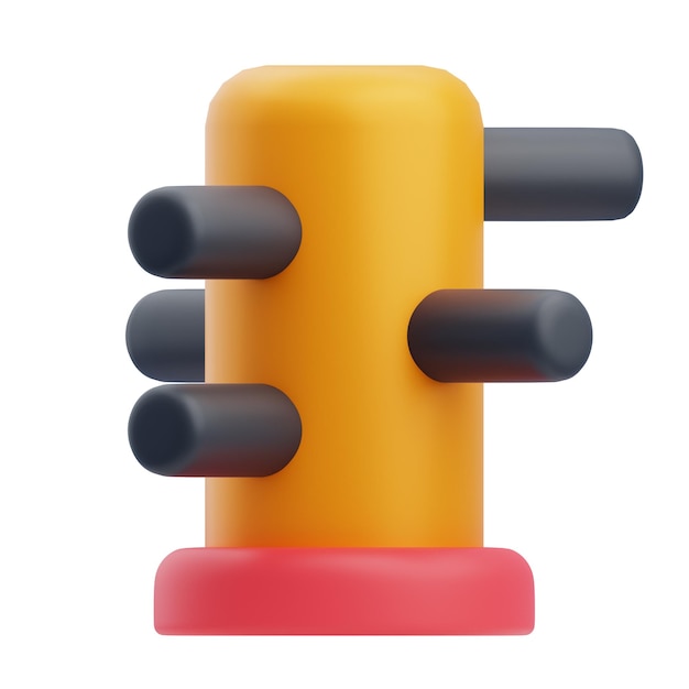 3D  춘 목조 인형 훈련 모델