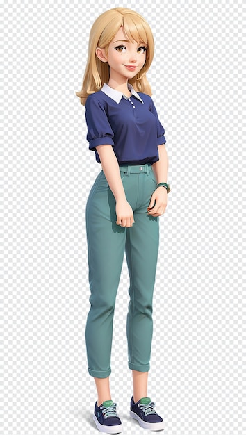 3Dモデル 女性