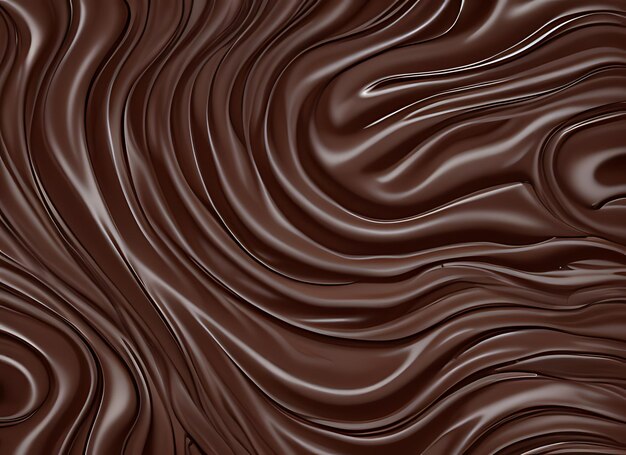 3D World Chocolate Day Illustration