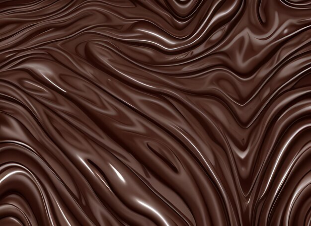 3D World Chocolate Day Illustration