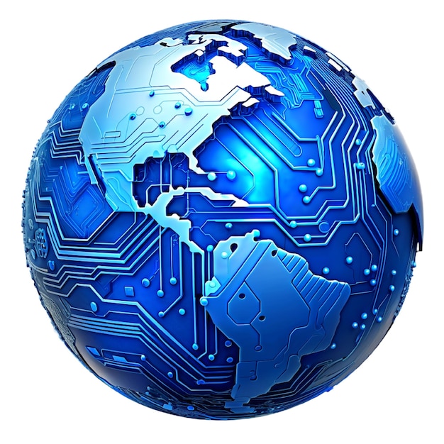 3D ワールド グローバル ネットワーク デジタル テクノロジー