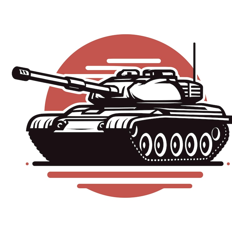 Photo 3dtiger tank in steel grey
