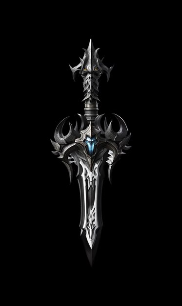 4K beautiful sword concept wallpaper